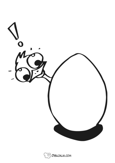 Huevo de Pascua con pato sorpresa