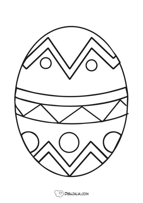 Easter Egg decorativo