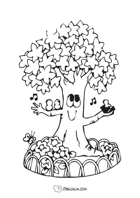 Arbol del parque