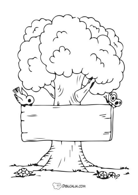 Árbol para Cartel Medioambiente