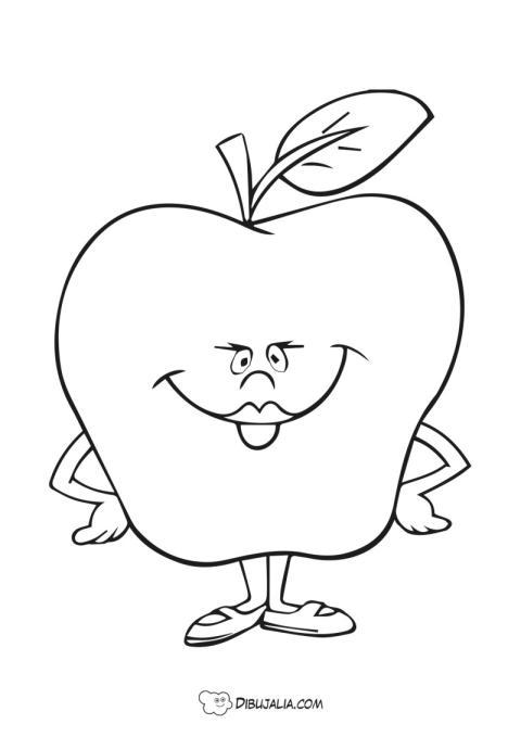 Manzana feliz
