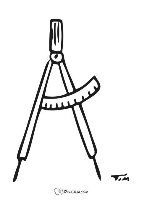 Compás para Matemáticas