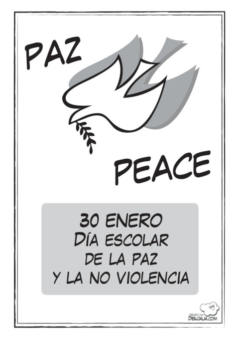 Cartel para el Dia de la Paz