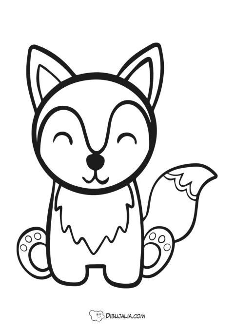 Lindo Zorro divertido