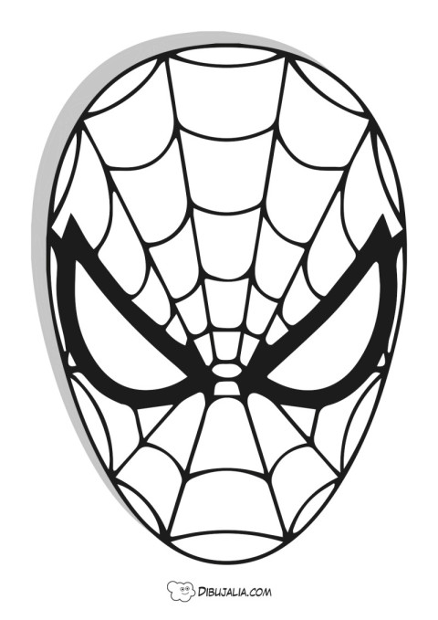 Máscara de Spiderman