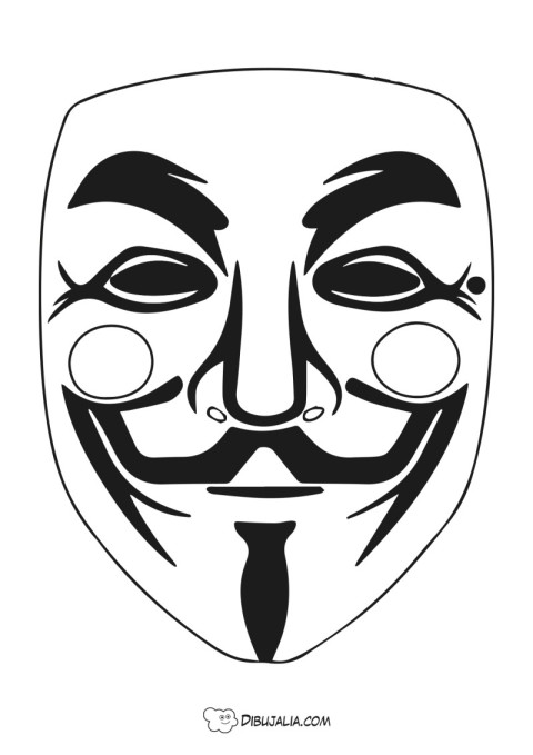  Anónimo V Máscara de Vendetta