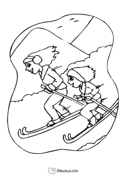 Esquiadoras