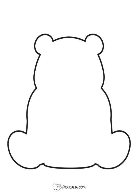 Silueta de un Oso