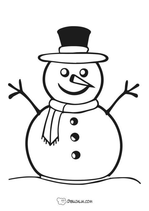 Muñeco de Nieve Mago