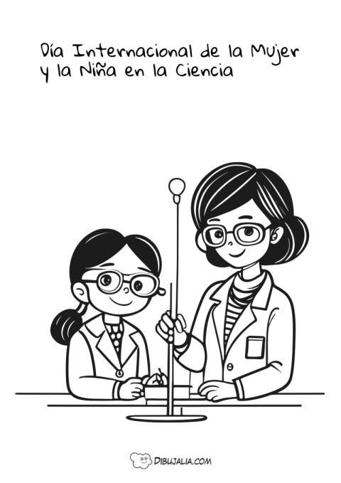 Mujer y la nin?a en la Ciencia