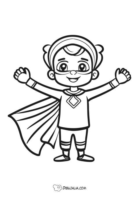 Nin?o superhéroe