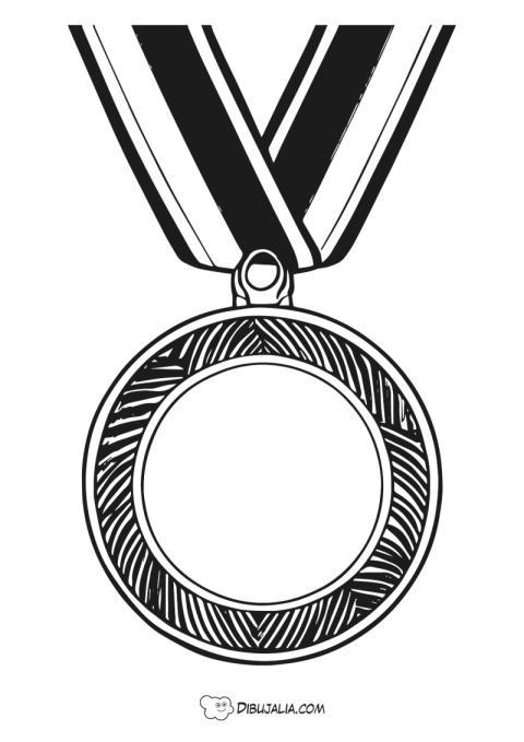 Plantilla de Medalla