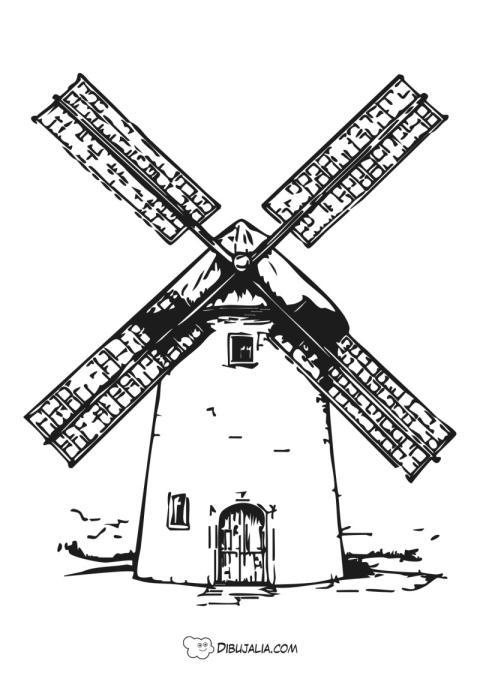 Molino de Viento antiguo