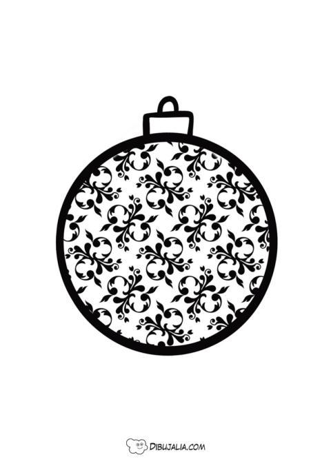 Bola navidad decoracion vintage