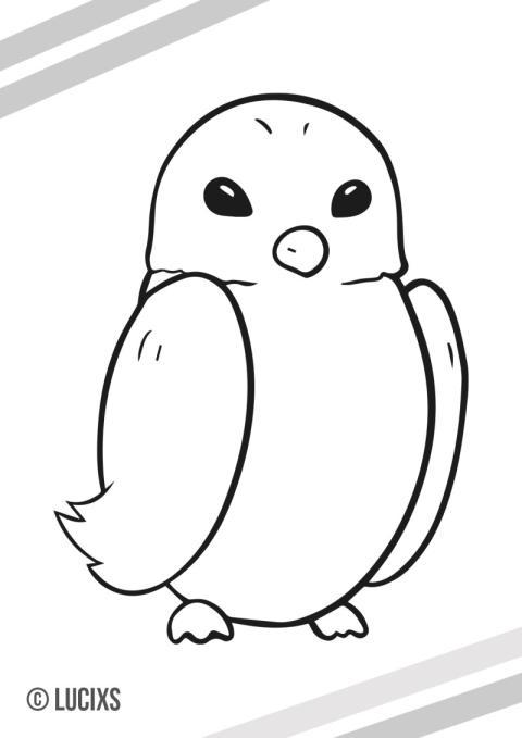 Un lindo pajarito gorrión