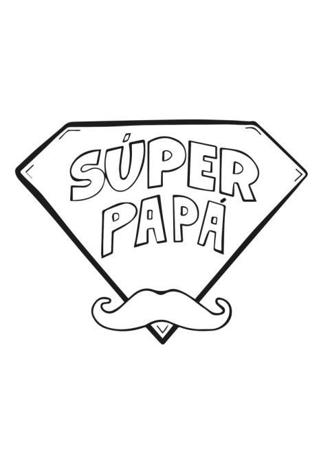 Escudo Súper Papá
