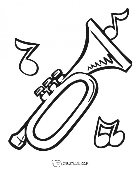 Trompeta Notas Musicales