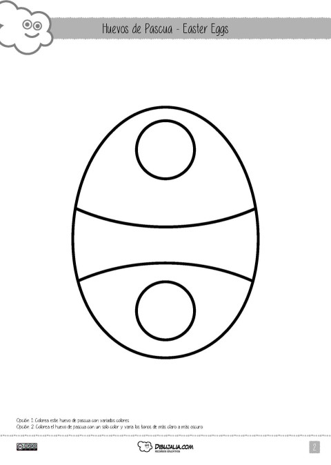 Easte Egg con Grandes Circulos
