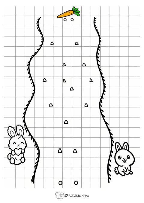 Pasatiempo Conejo Zanahoria