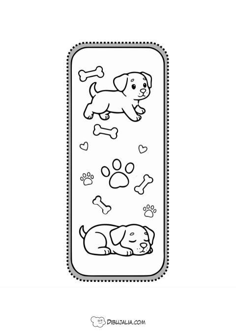 Marcapáginas Perritos