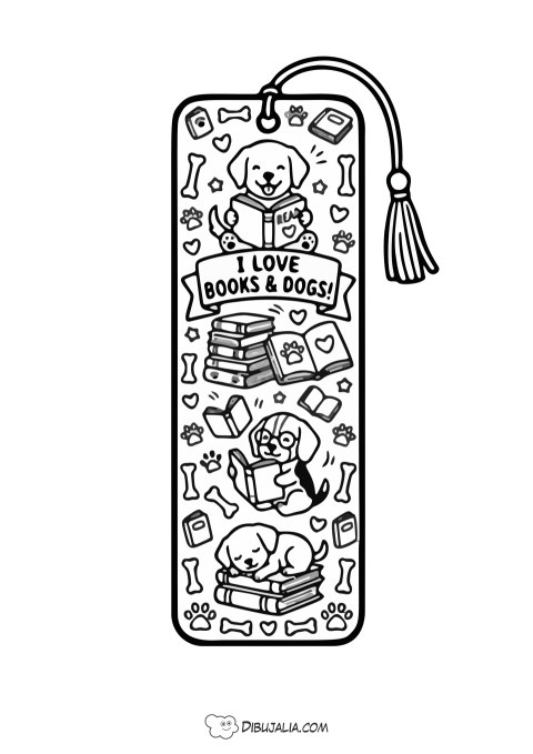 Marcapáginas Mundo de Perros