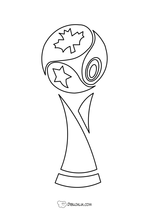 Logo Estilo Copa Mundial Futbol 2026