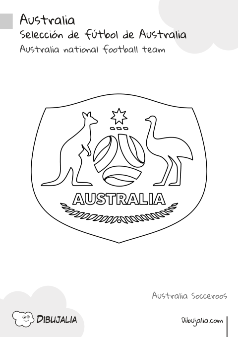 Escudo Selección de Fútbol de Australia