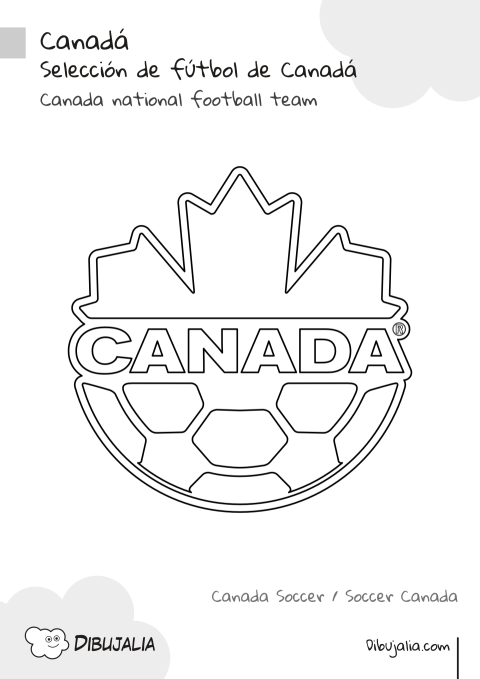 Escudo Selección de Fútbol de Canada