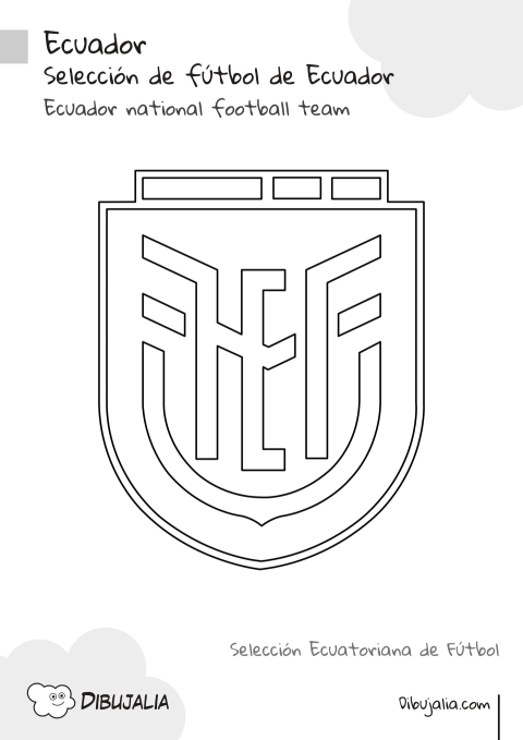 Escudo Selección de Fútbol de Ecuador