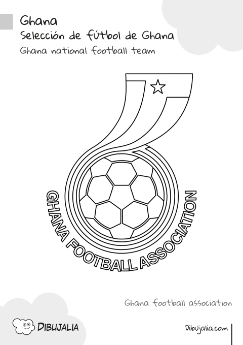 Escudo Selección de Fútbol de Ghana