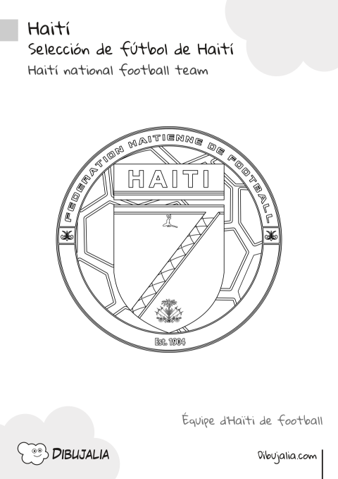 Escudo Selección de Fútbol de Haiti