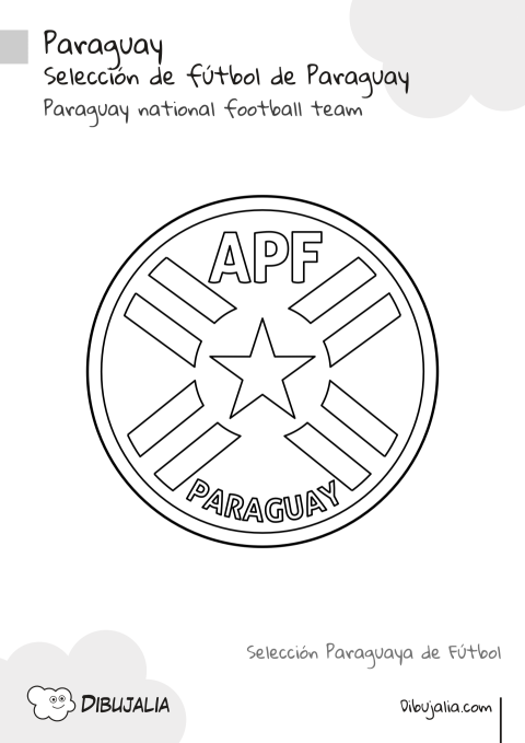 Escudo Selección de Fútbol de Paraguay