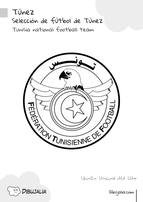 Escudo Selección de Fútbol de Túnez