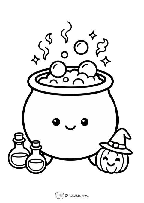 Caldero Infantil de Halloween