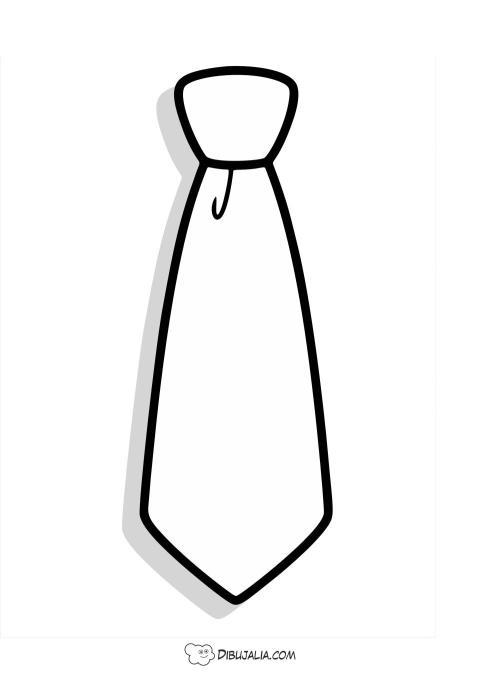 Plantilla de Corbata