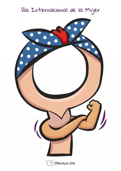 Dia de la Mujer Simbolo