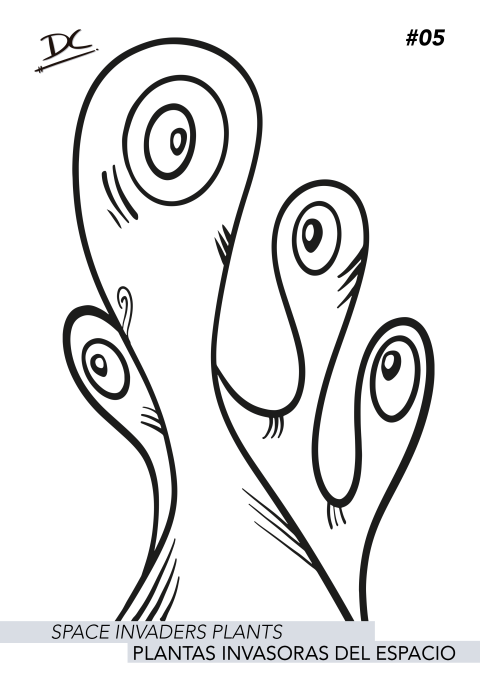 Space Invaders Plants #05