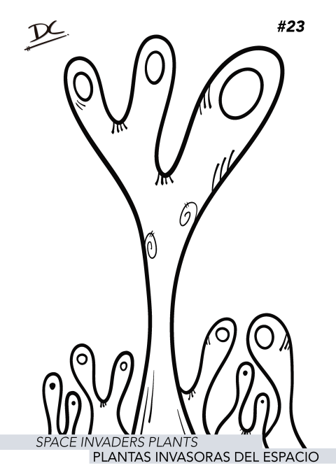 Space Invaders Plants #23