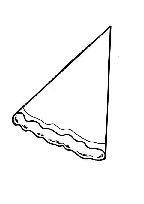 Porción de pizza