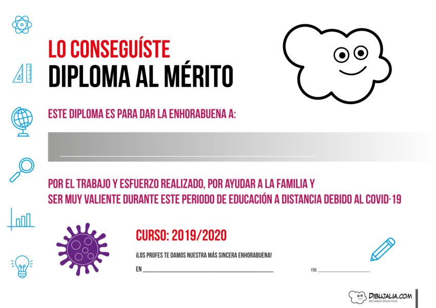 Diploma al Mérito - Covid19