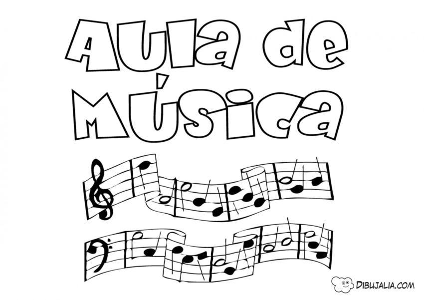 Cartel Aula de Música