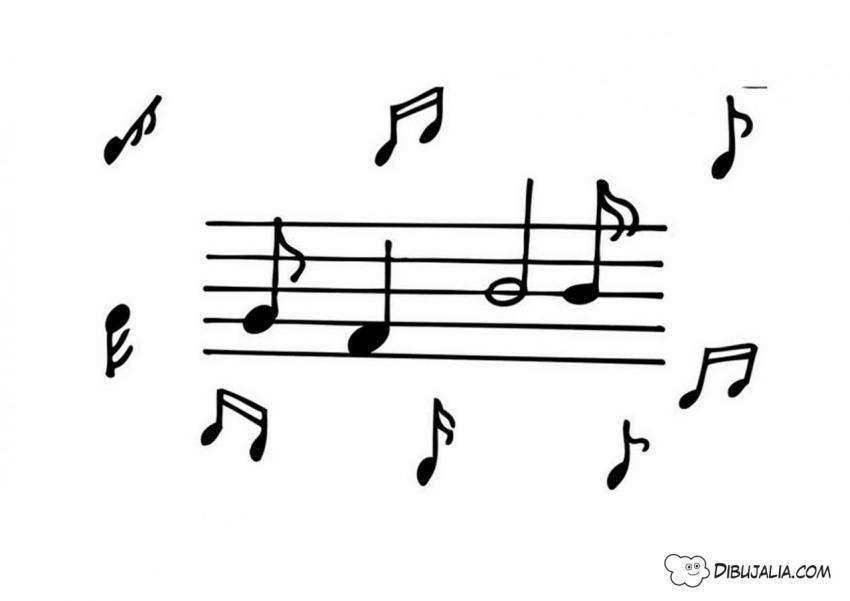 Notas Musicales Variadas