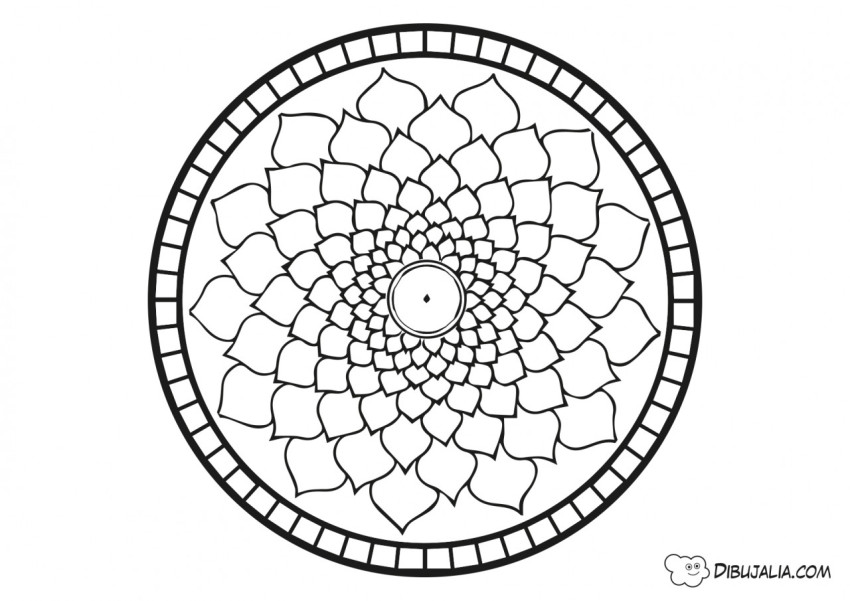 Mandala Flor Loto1