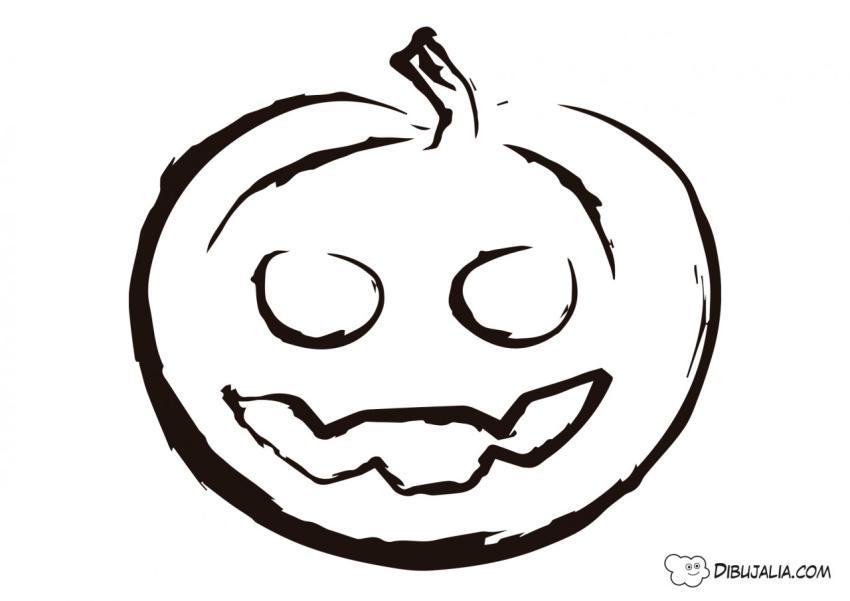 Calabaza llena de terror
