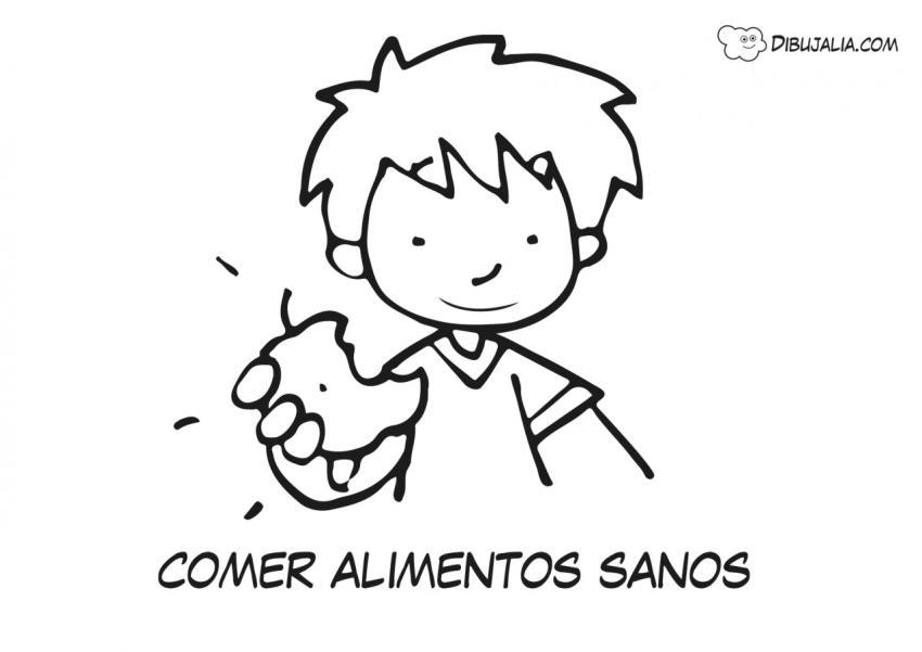 Consejo comer alimentos sanos