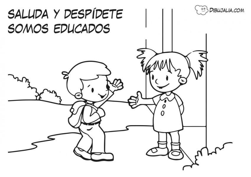 Consejo Saludar somos educados