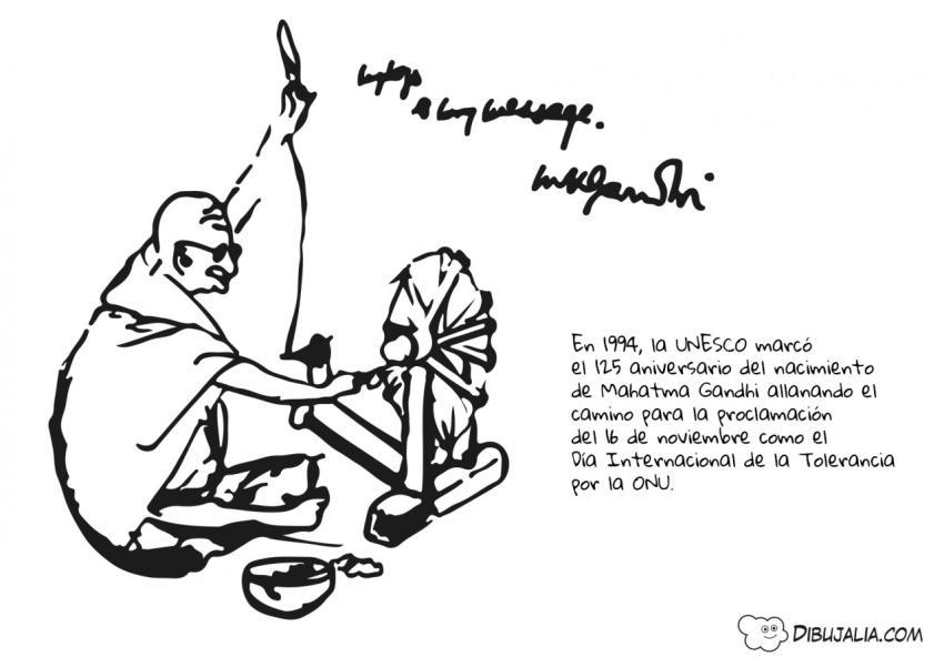 Dia Tolerancia Gandhi Unesco