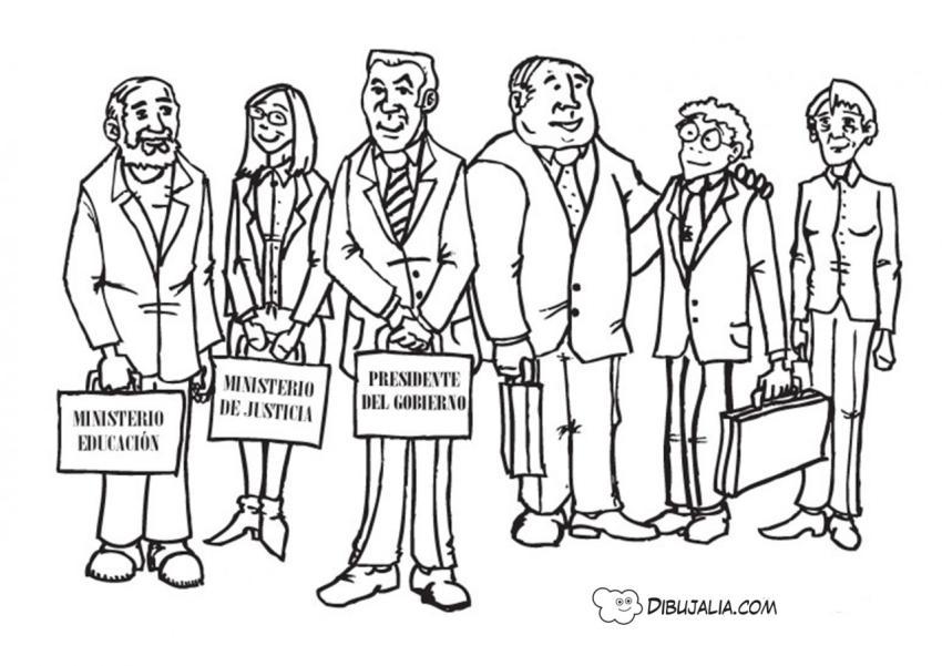 Ministros del Gobierno