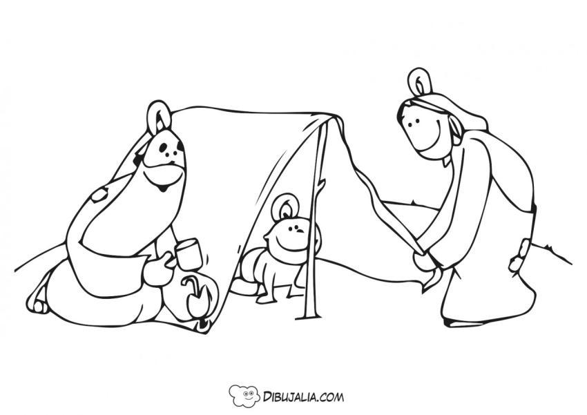 Portal de Belén divertido