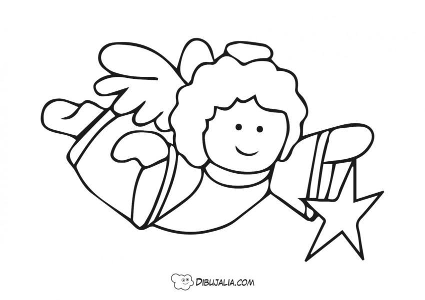 Ángel con estrella
